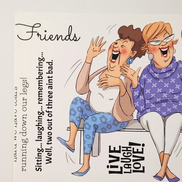 #104 Stamp Set Funny Ladies Friendship Laughter Happy - Picture 4 of 7